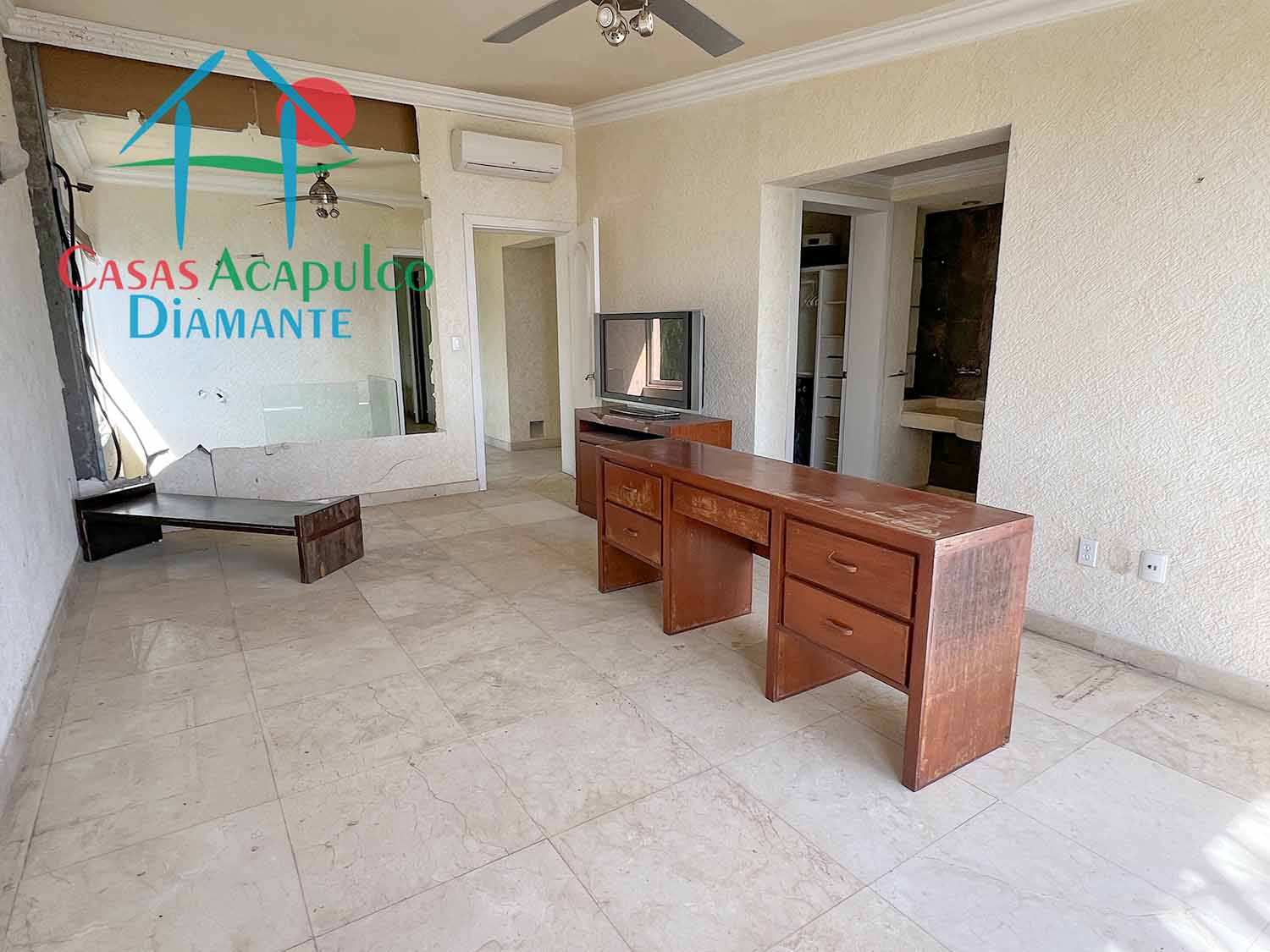 Casa Capadijos - Recámara dos después de Otis 3